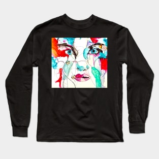 Stars in her eyes. Long Sleeve T-Shirt